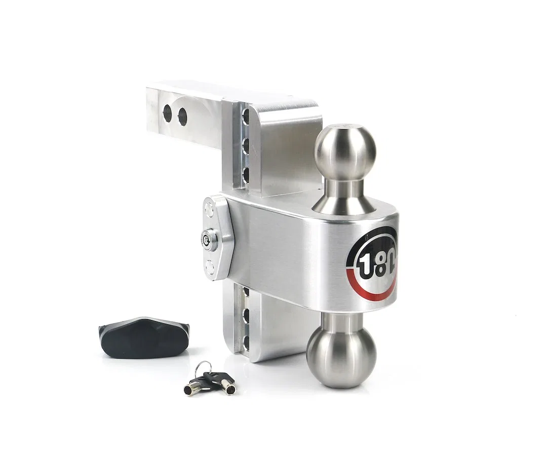 LTB6-2 – WEIGH SAFE Trailer Hitch Ball Mount, Fits 2 Inch Receiver 12500 Gross Trailer Weight Turnover Adjustable Sto...
